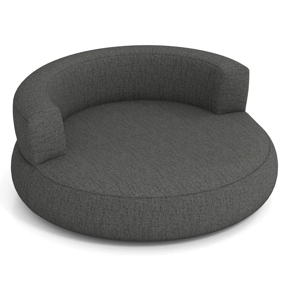 Costway Inflatable Couch Blow Up Lounger Air Sofa w/Detachable Cover &Armrests in Grey