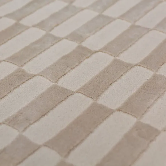 Mira Checkerboard Washable Rug 2