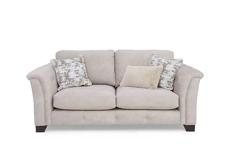 Aura 3 Seater Classic Back Sofa - Enzo Cream