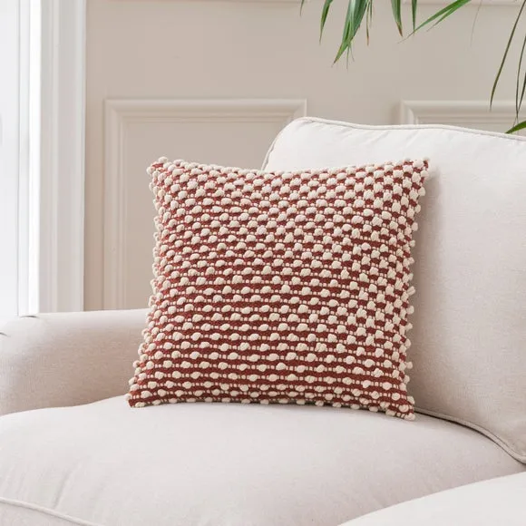 Jersey Bobble Square Cushion 1