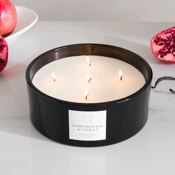 Simplicity Collection Pomegranate Multiwick Candle 1