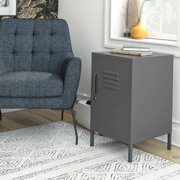 Bradford Metal Locker End Table 2