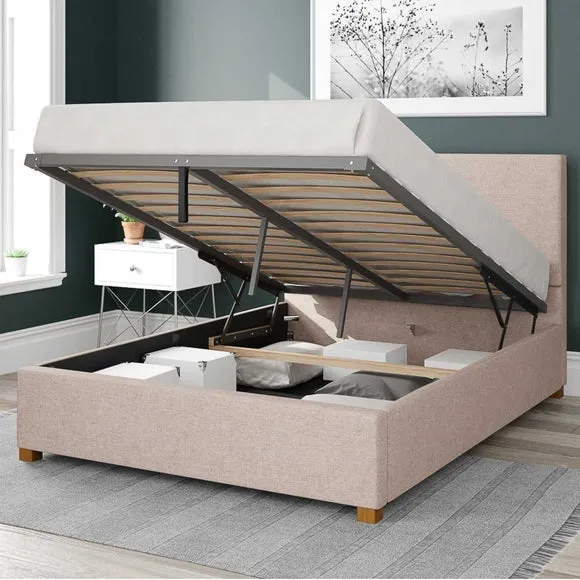 Garland Saxon Twill Ottoman Bed Frame 2