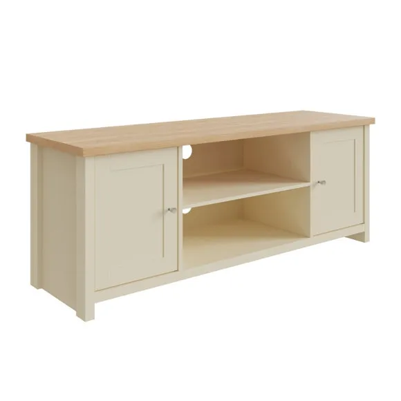 Return - Lancaster TV Unit for TVs up to 55", Cream 3
