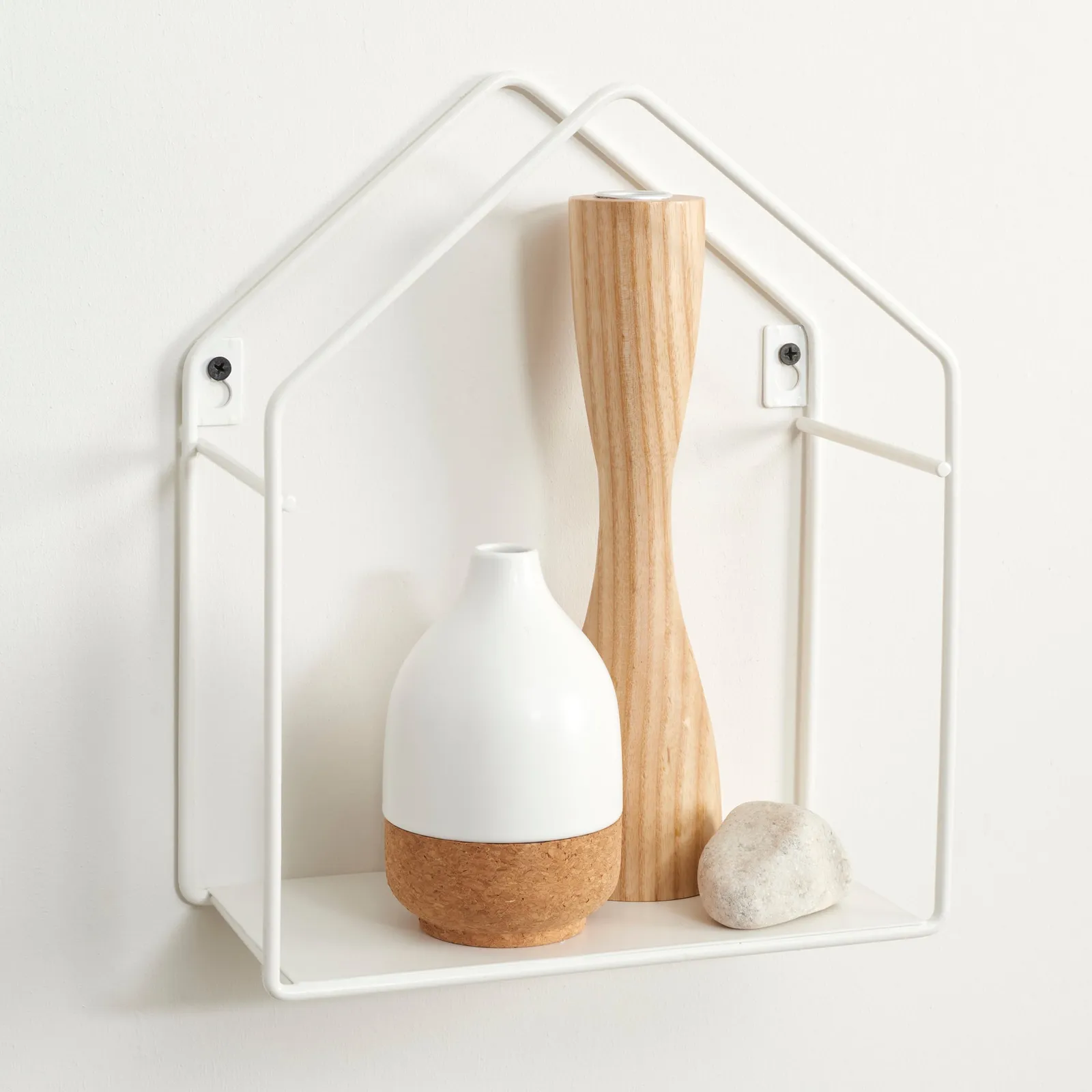 White Small House Shelf White
