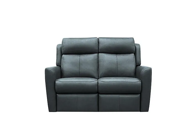 Wren 2 Seater Leather Recliner Sofa with Headrests and Power Lumbar