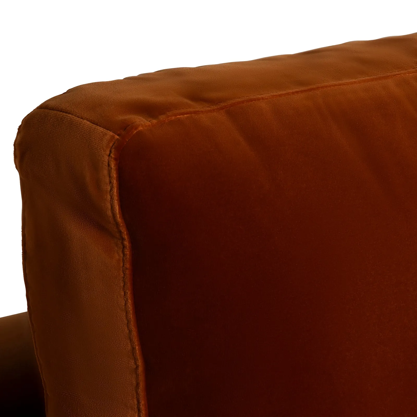 Hemingway Armchair, Orange Velvet | Barker & Stonehouse 3