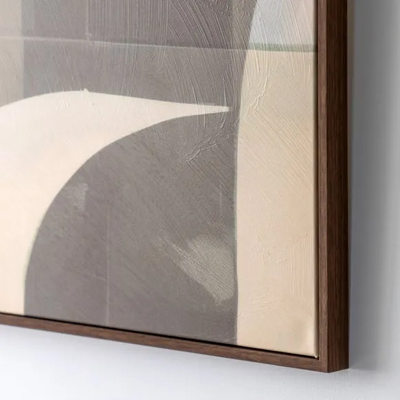 Cedar & Sage Concreta Abstract Framed Canvas 2