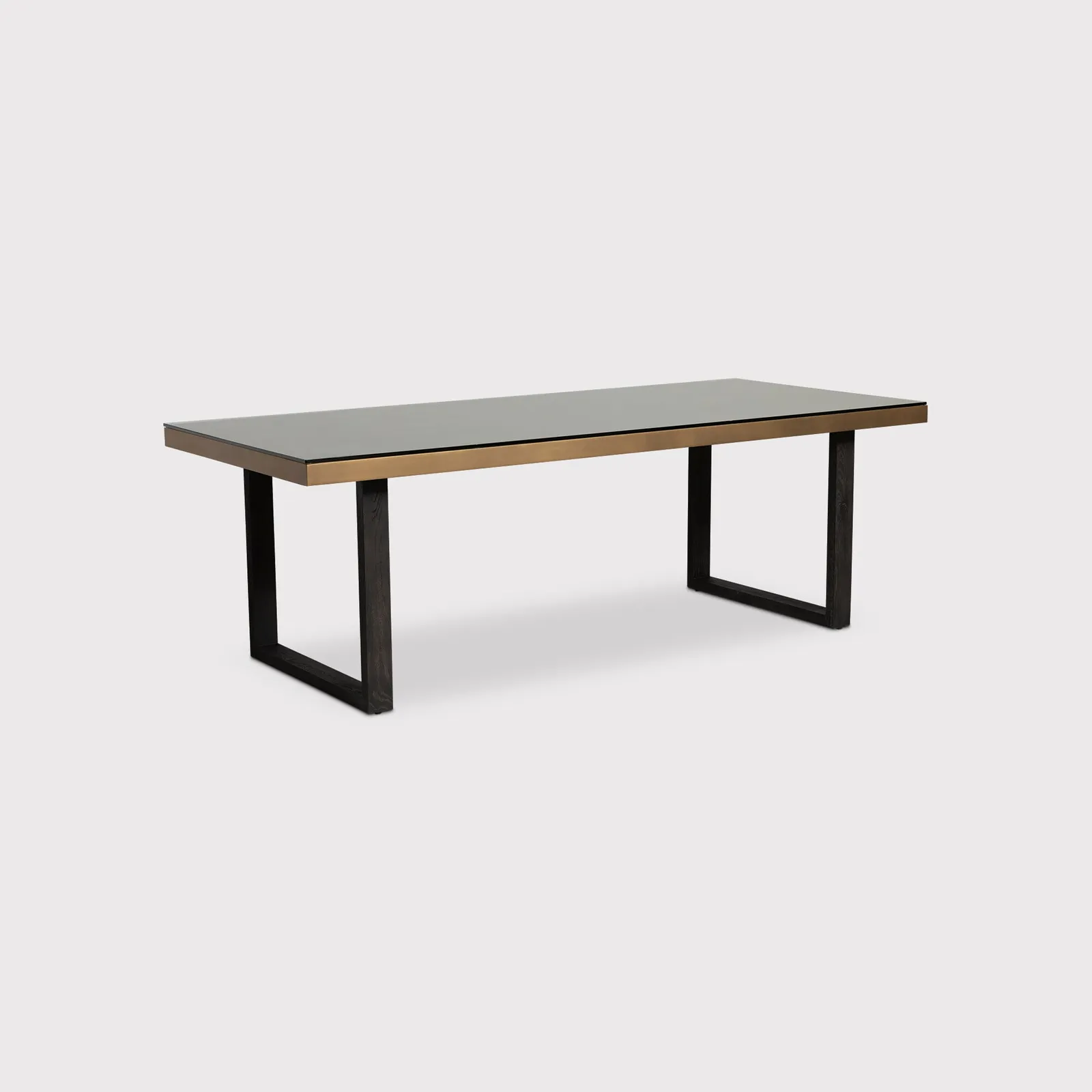 Nerina 230Cm Dining Table, Black Oak | Barker & Stonehouse