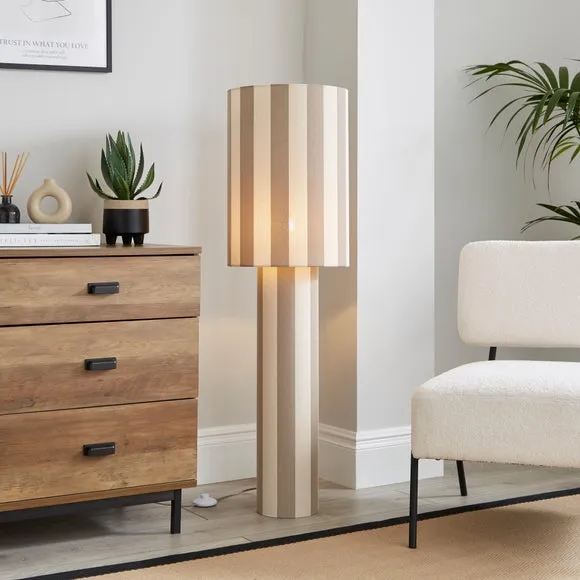Beatrice Striped Floor Lamp 1