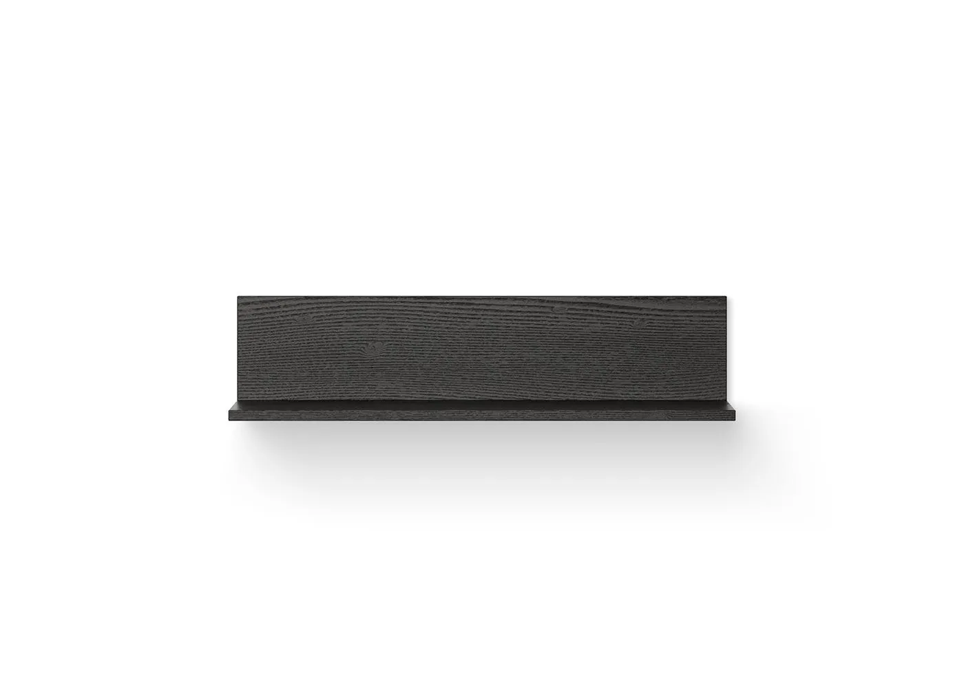 New Works Tana Wall Shelf Black Stained Oak 1