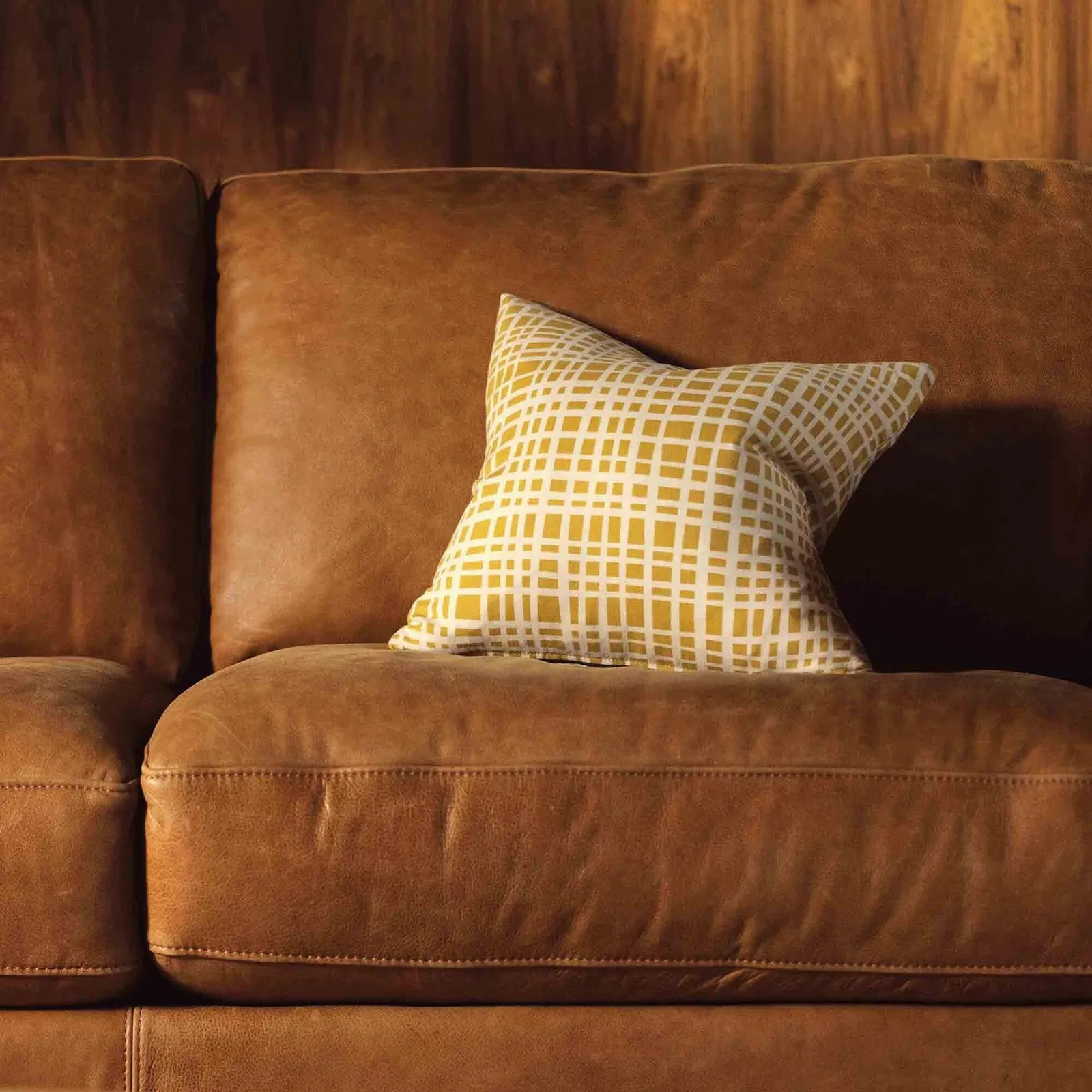 Ledbury 2 Seater Sofa, Brown Leather | Barker & Stonehouse 2