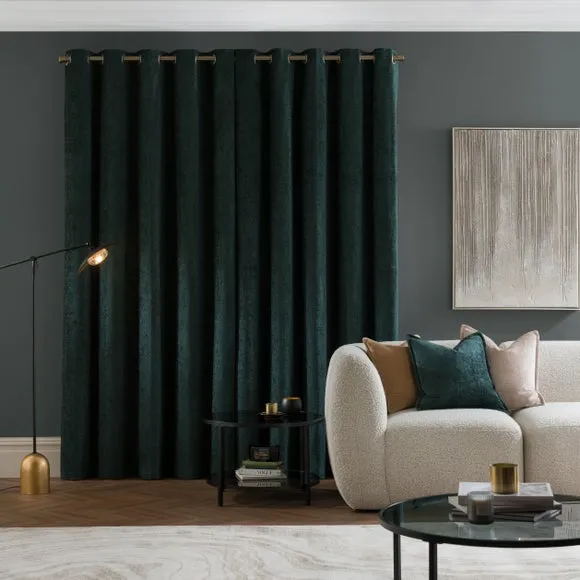 Chenille Eyelet Curtains (Blackout Available) 5