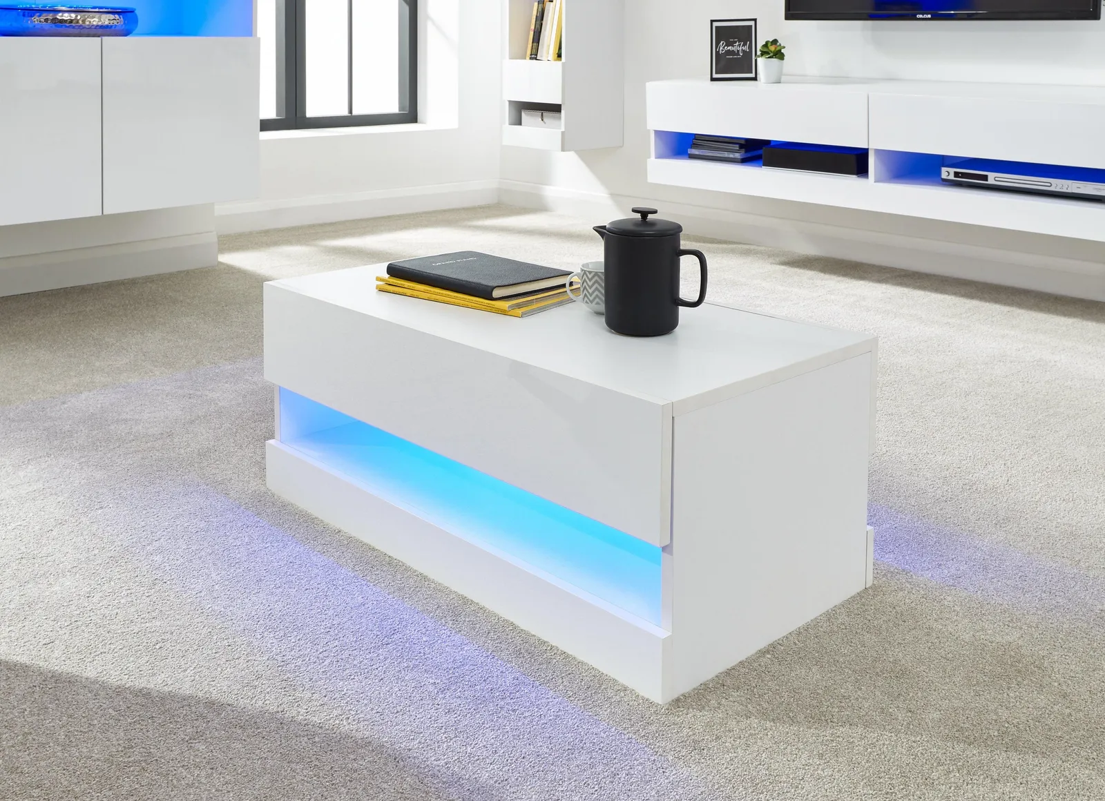 GFW Galicia Coffee Table in White
