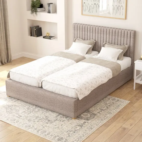 Grant Saxon Twill Adjustable Bed 1