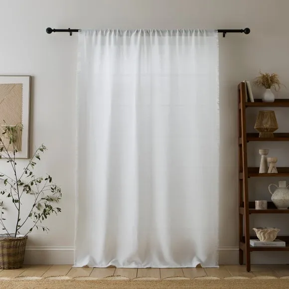 Bondi Raw Edge Slot Top Voile Panel 4