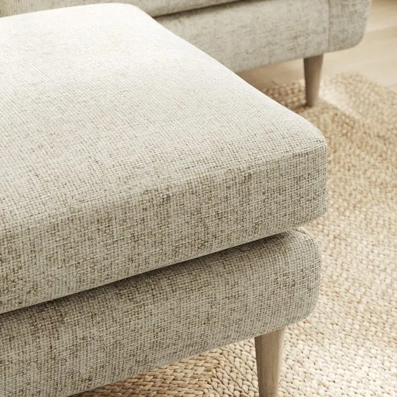 Sven Chunky Chenille Footstool 5
