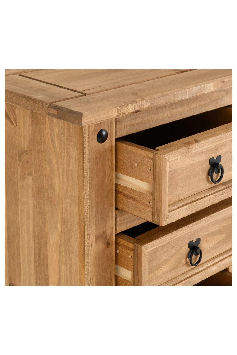 Seconique Corona 5 Drawer Narrow Chest in Natural 5