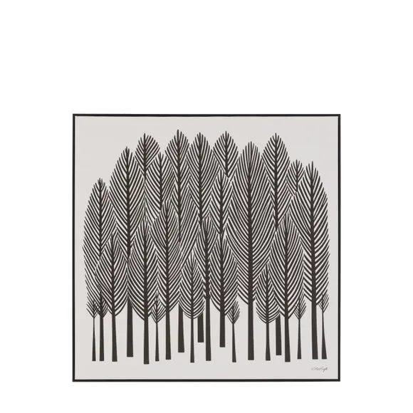 Cedar and Sage Reaching High Framed Canvas