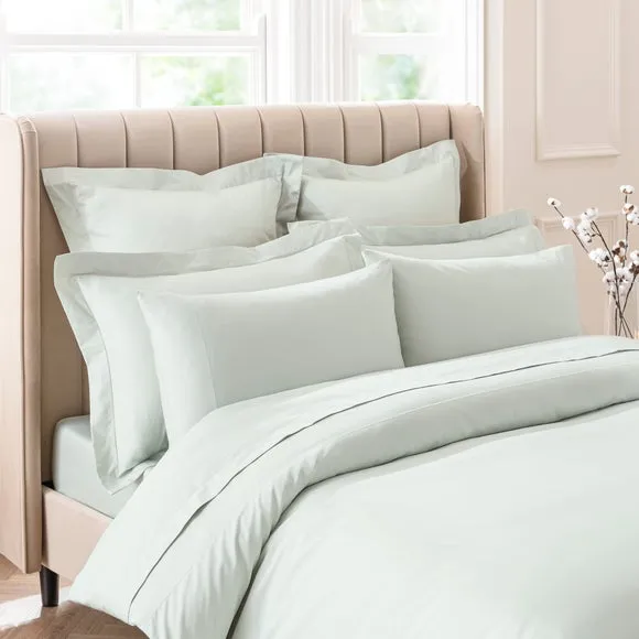 Dorma Smooth & Soft 300 Thread Count 100% Cotton Sateen Kingsize Oxford Pillowcase 2