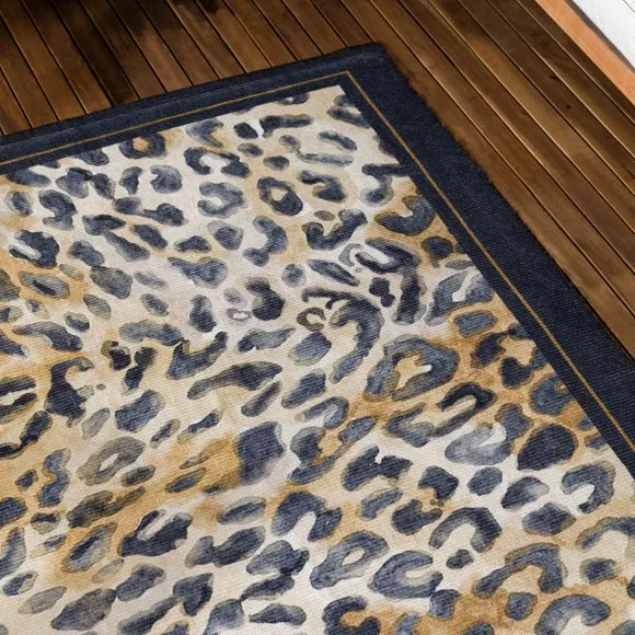 Paoletti Leopardis Leopard Indoor Outdoor Rug 4