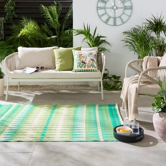 Modern Zig Zag Indoor Outdoor Mat 1