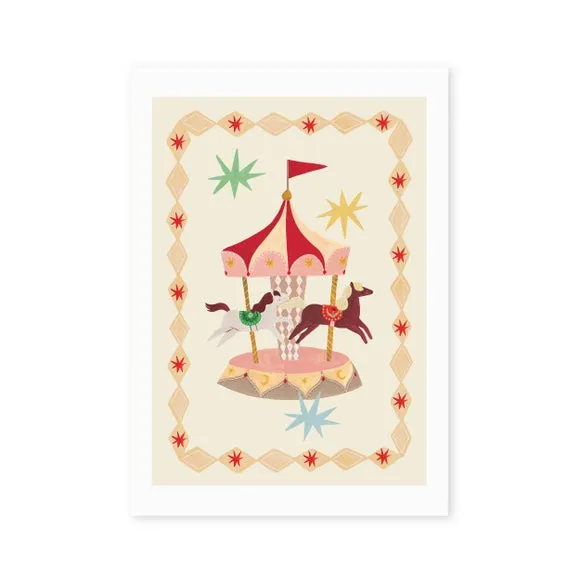 East End Prints The Magic Carousel Print 2