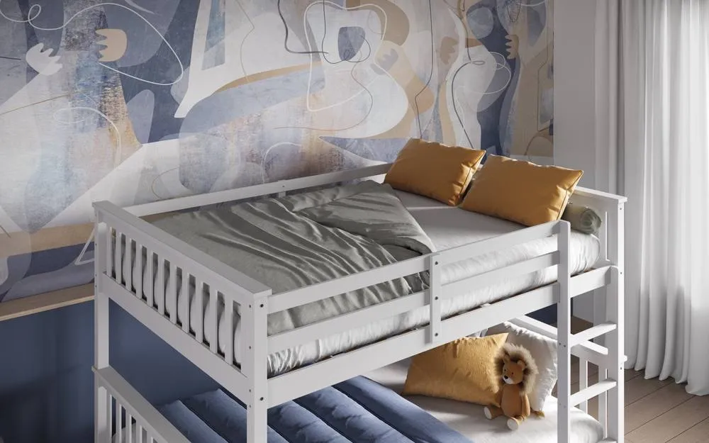 Flair Tetrad Bunk Bed in White 2