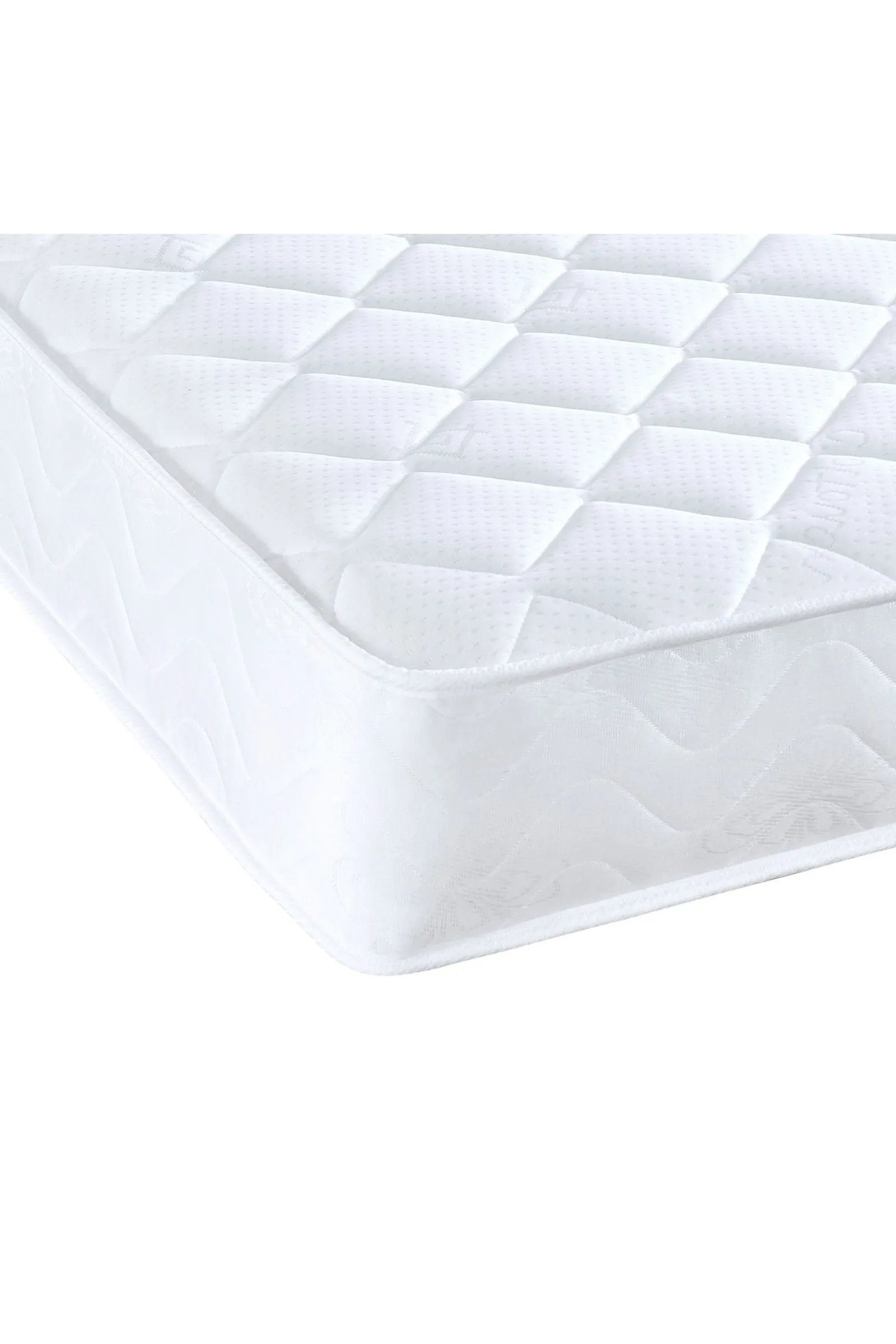 eXtreme Comfort Ltd Extreme Comfort The Darcy Diamond Cooltouch Micro Quilted Conventional Spring Mattress in White 3