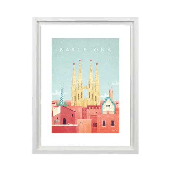 The Art Group Barcelona Framed Print 2
