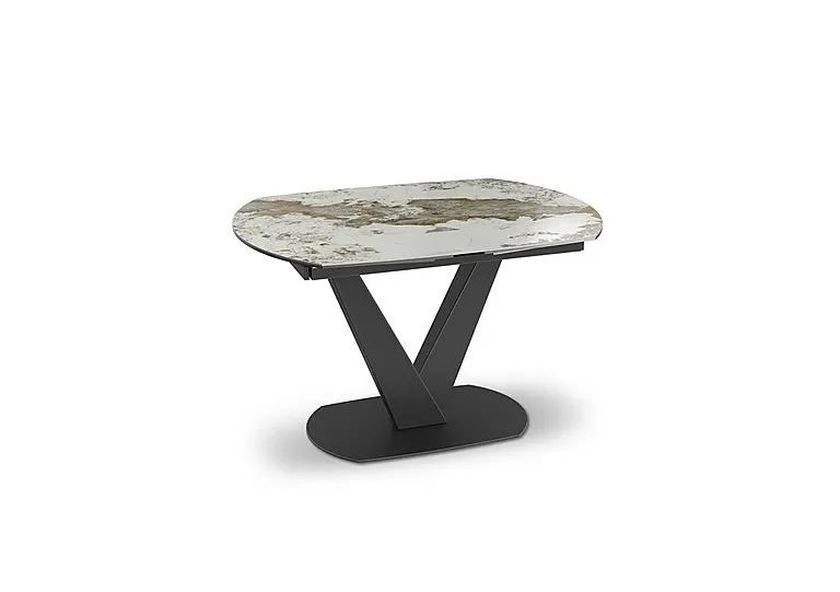 Julio Swivel Extending Dining Table - 120-cm