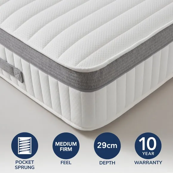 Fogarty Foam Border 1000 Pocket Memory Foam Hybrid Mattress