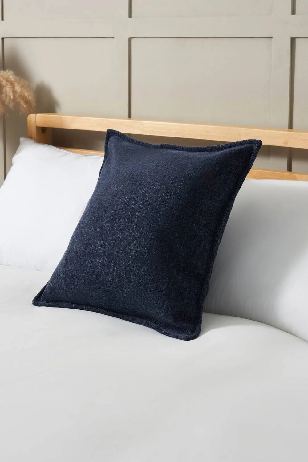 BHS Oxford Cushion in Navy 1