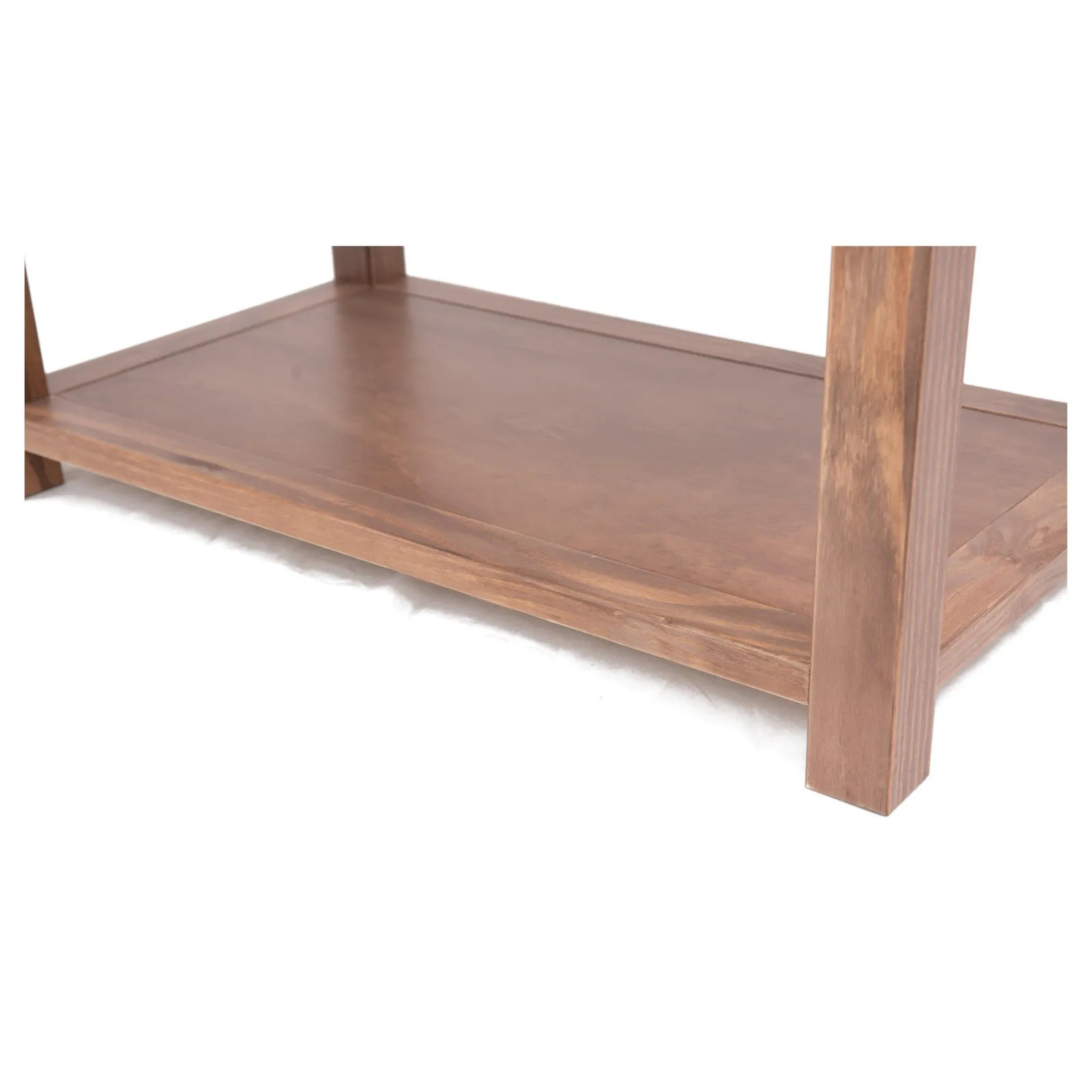 Cabinet Bits Coffee Table with Shelf - H45 W100 D60cm in Brown 5
