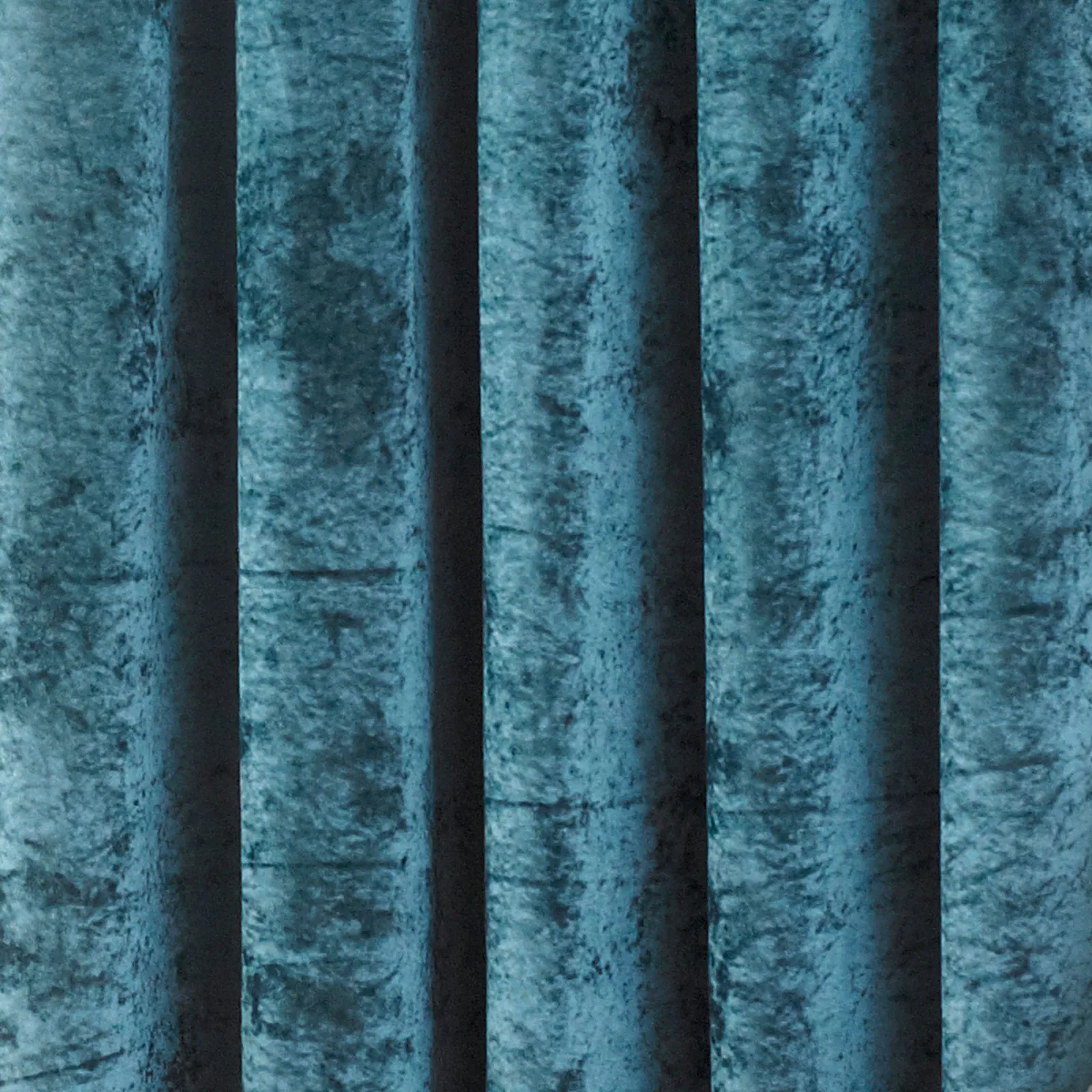 Paoletti Verona Crushed Velvet Eyelet Curtains in Teal 4