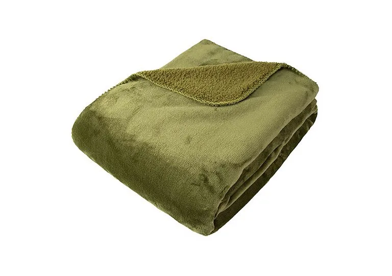 Cosy Throw - Olive