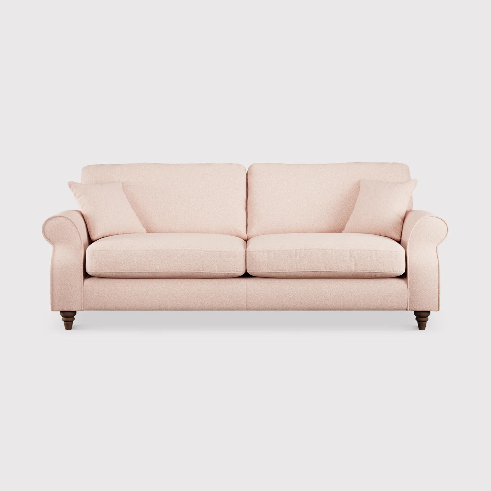 Hattie 4 Seater Sofa, Pink Fabric | Barker & Stonehouse 1