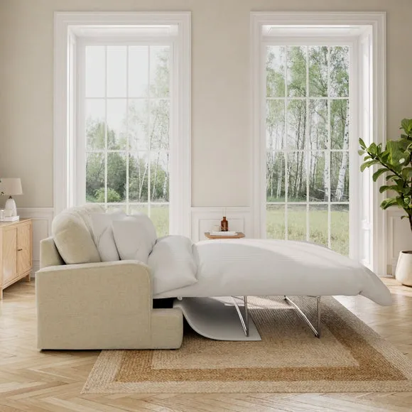Martha Chunky Chenille 2 Seater Double Sofa Bed 3