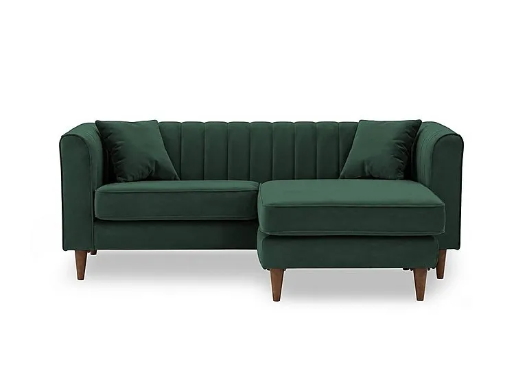 Margo 3 Seater Sofa Fabric with Reversible Chaise End - Sofas and Armchairs - In Time for Christmas
