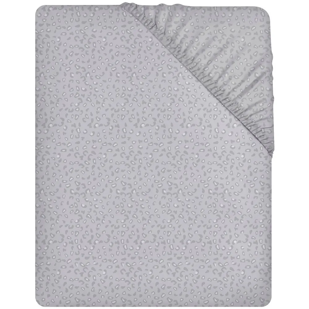Grace Luxury Microfiber 40cm Extra Deep Pocket Fitted Sheets in Light Grey