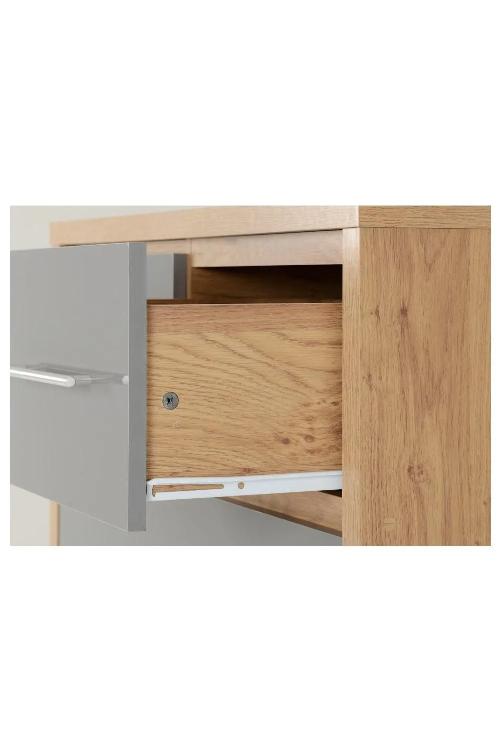 Seconique Seville 3+2 Drawer Chest in Grey 5