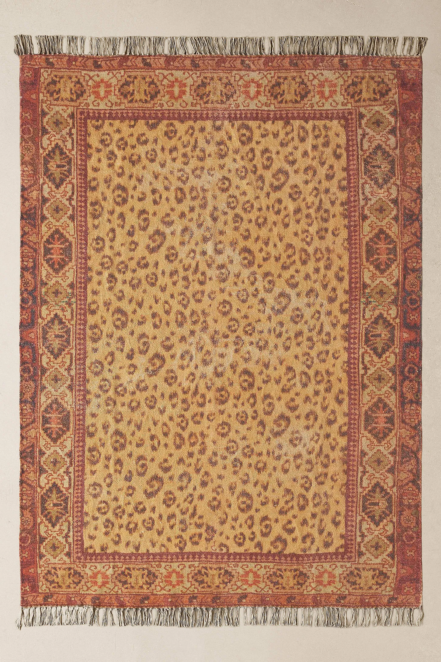 Leonore Gold Chenille 5x7ft / 150x210cm Rug - Gold 2