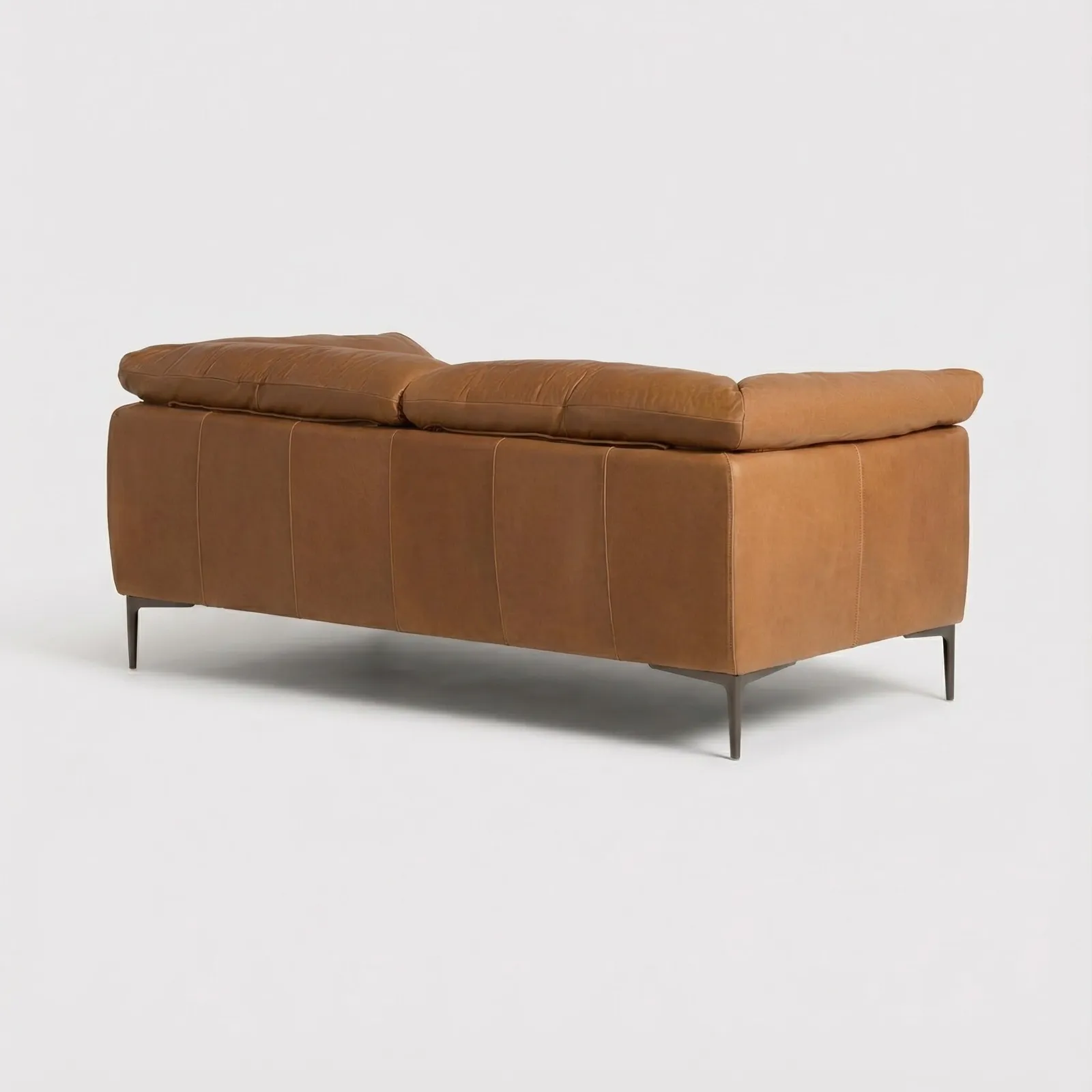Epping 2 Seater Sofa 186X99X80Cm, Brown Leather | Barker & Stonehouse 5
