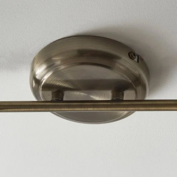 Amesbury Industrial 4 Light Adjustable Spotlight Bar 4