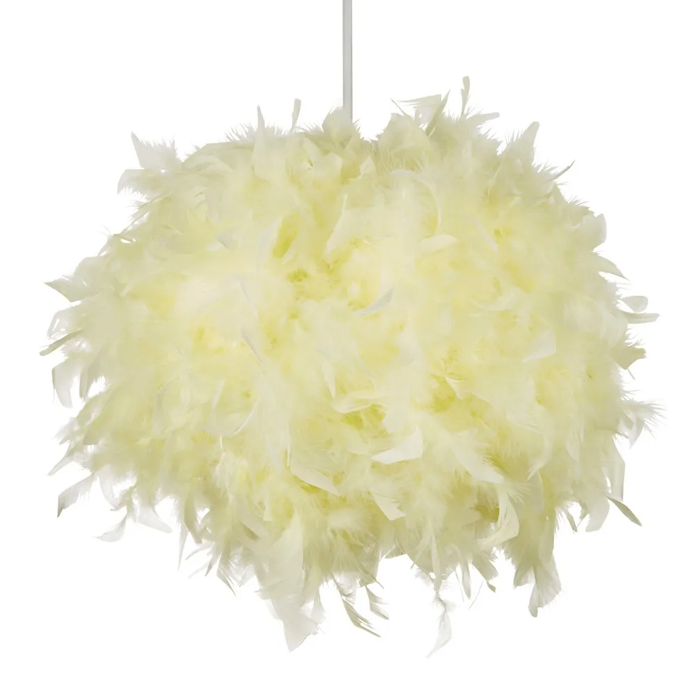 Glow Feather Easy Fit Shade, Yellow 1