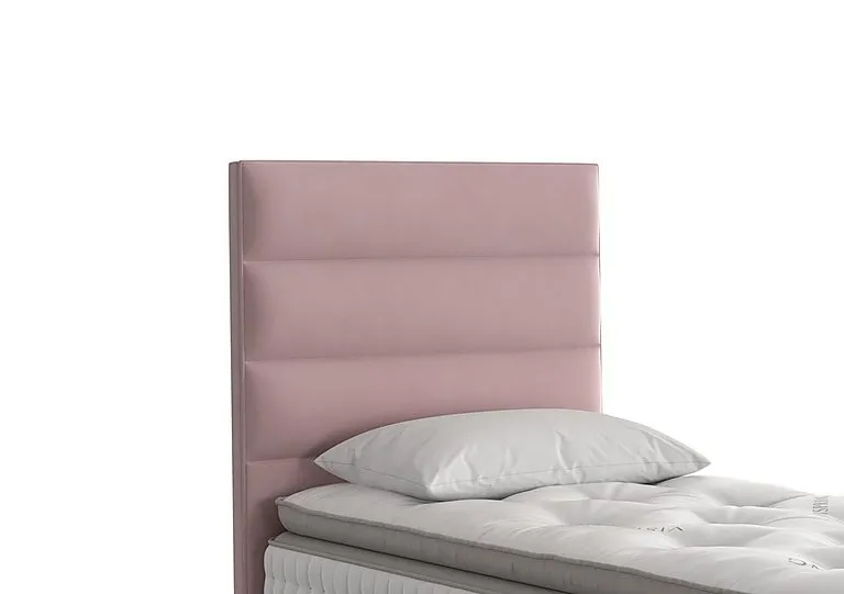 Farleigh Floor Standing Headboard - Single - Plush Heather
