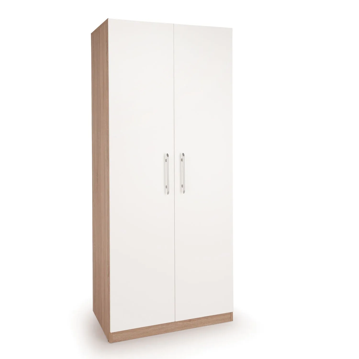Hydge Double Wardrobe, White