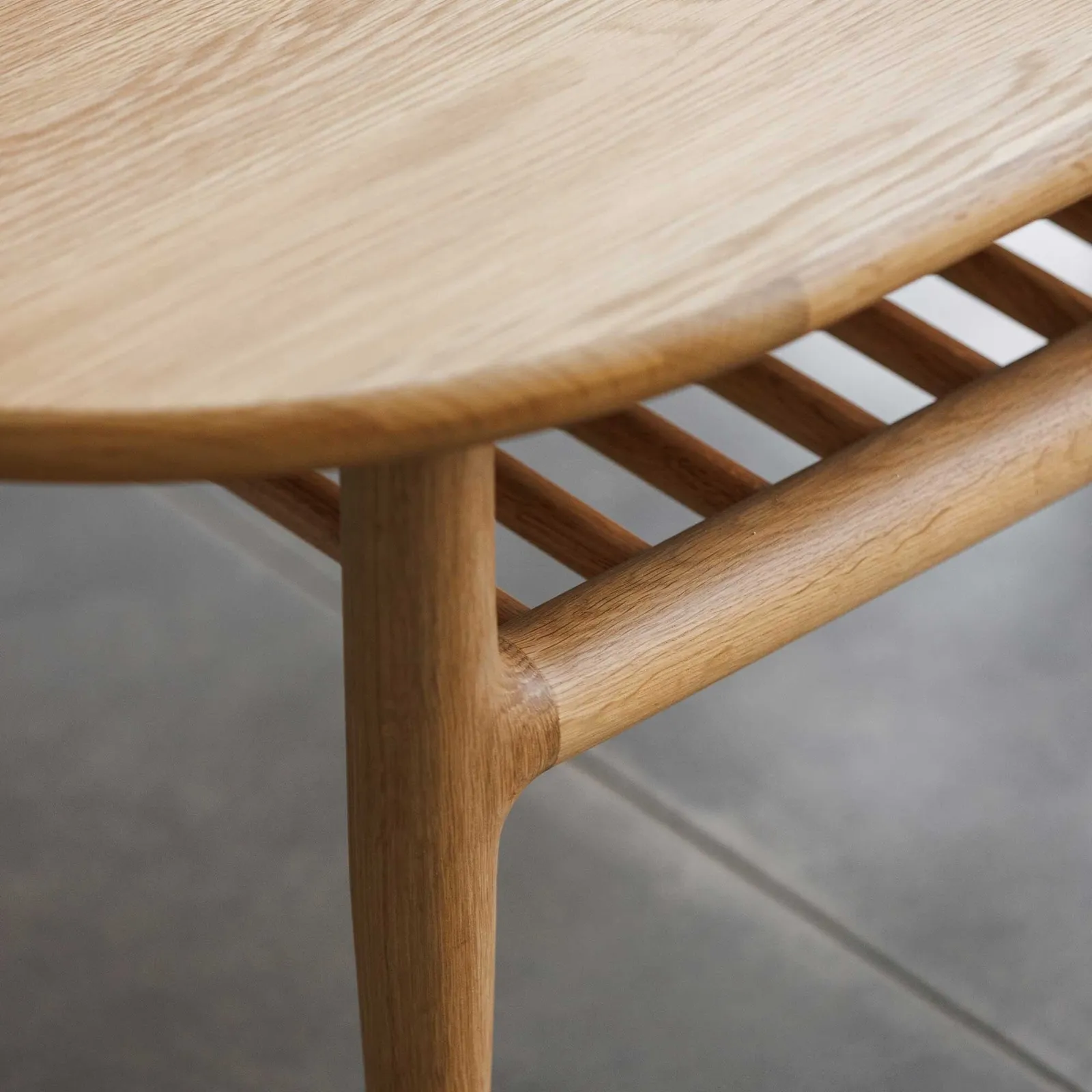 Winchester Coffee Table, Round, Neutral Oak | Barker & Stonehouse 3