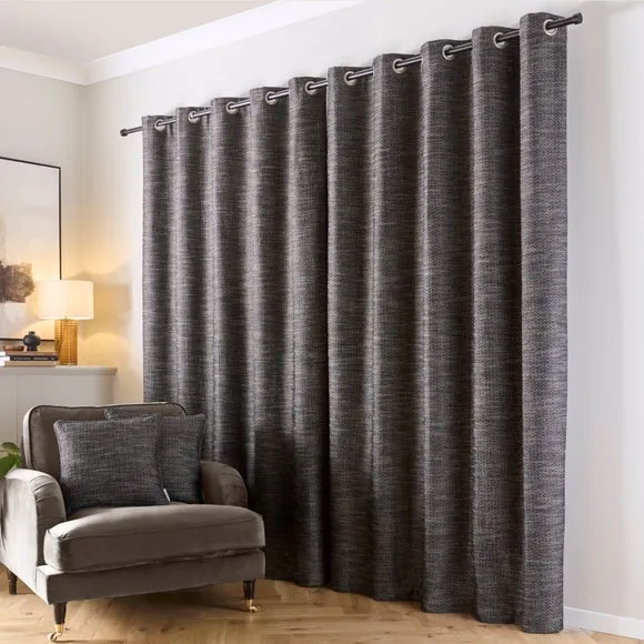 Churchgate Swithland Herringbone Eyelet Curtains (Blackout Available) 4