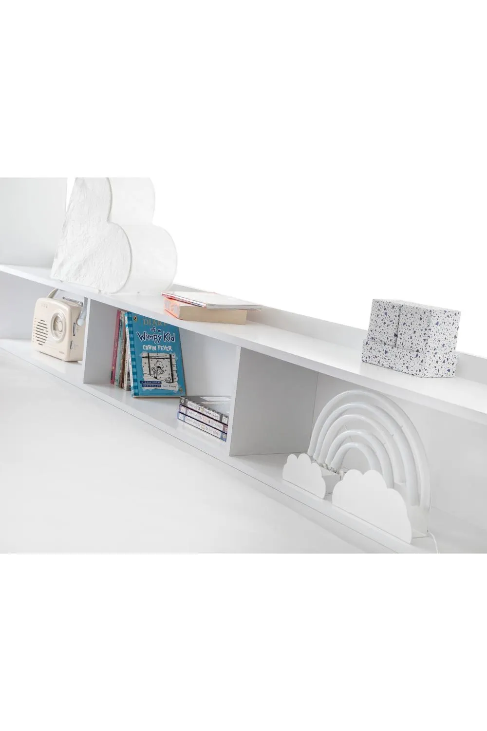 Julian Bowen Orion Triple Sleeper Bunk Bed in White 6